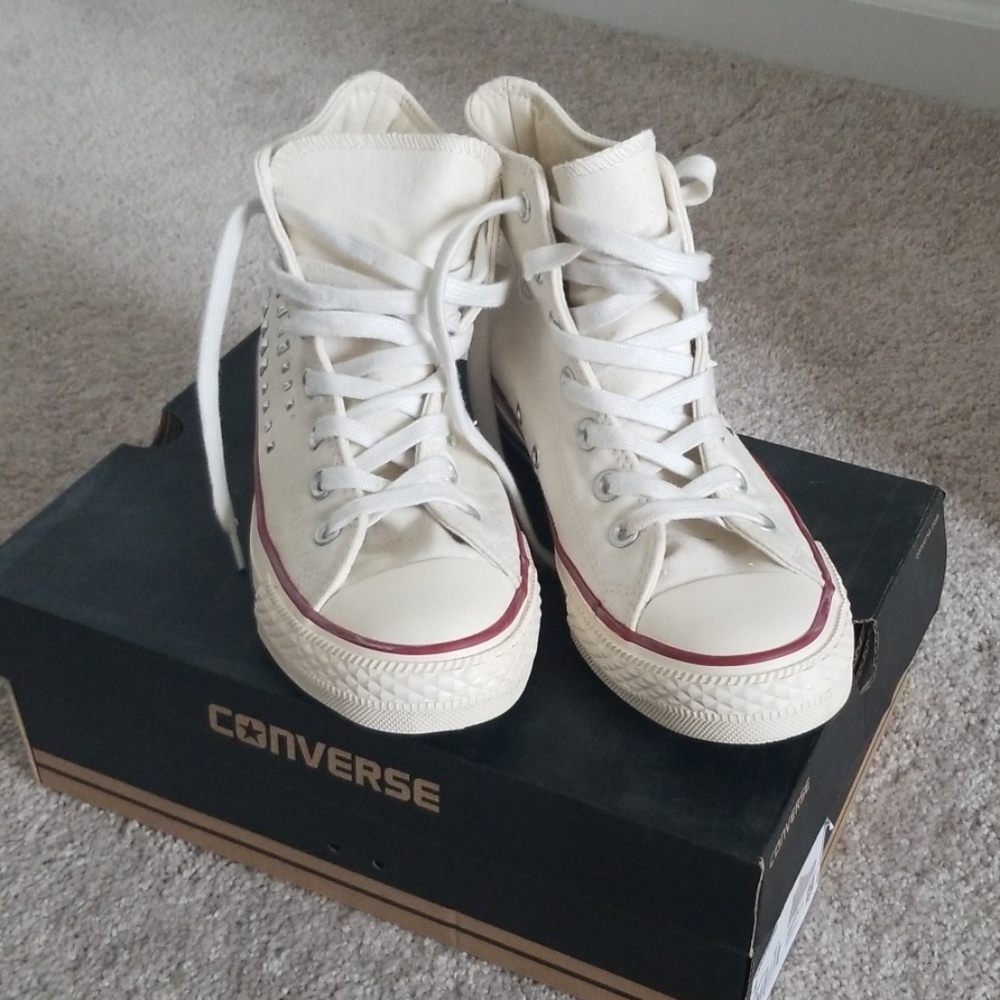 white converse